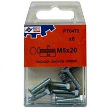 PROFER TOP - Tornillo Din933 C/Exag Zn C/8 Profer Top 5X20 Mm
