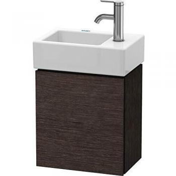 Mueble Bajo Lavabo Duravit L-Cube 36,4x24,1cm, Suspendido, Apertura Izquierda, Eiche Oscuro Bañado en Madera Natural