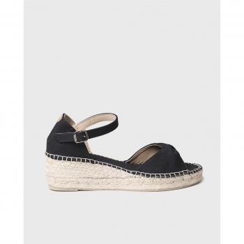 Toni Pons - Alpargatas de cuña de mujer BILMA-L de tejido con hebilla