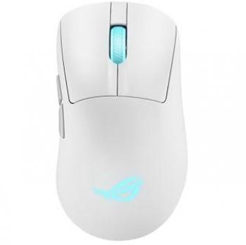 ASUS ROG Keris II Origin Wireless/Wired RGB Gaming Mouse - White, 42000 DPI, Bluetooth, USB-C