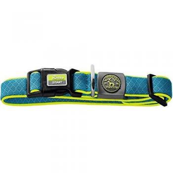 Hunter MAUI Vario Basic - Collar para Perro, Malla Suave, Ligero, Resistente, S-M, Azul