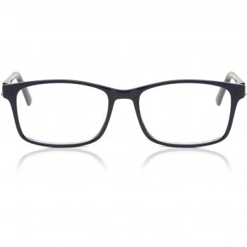 Gafas Anti-Azules Rectangulares Armazón Completo de Plástico Azules para Hombre - SmartBuy Collection