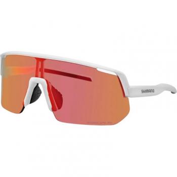 Gafas de sol de ciclismo Shimano Technium L Blanco Mate