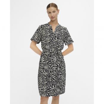 Vestido corto de manga corta Object con diseño moderno, tejido ligero, ajuste cómodo y disponible en varias tallas
