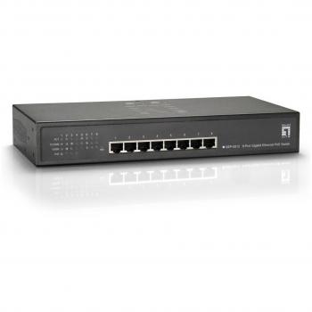 Switch Level One GESTION 8P 10-100-1000 PoE Plus