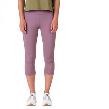 Hannah Lisa Bordeaux Purple Women's 3/4 Leggings