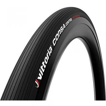 VITTORIA Cub. Corsa Control TLR 25-622 G2.0 Cubiertas Ciclismo, Adultos Unisex, Negro