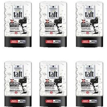 Gel para el cabello Taft Men Extreme Invisible Power 300 ml
