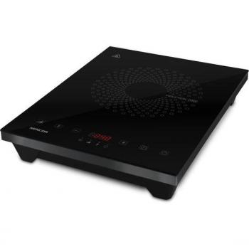 Placa de inducción Sencor SCP 3601GY - 2000W, 1 Fuego, Táctil, Cerámica Negra