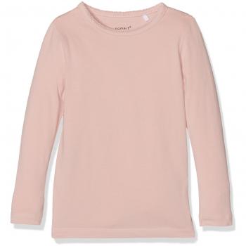 NAME IT Nkfviola Ls Slim Top Noos, Camisa Manga Larga para Niñas, Rosa