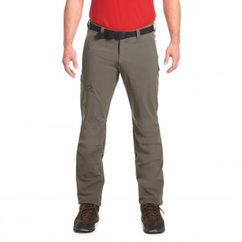 Maier Sports Men's Nil Hiking Pants - Breathable Outdoor Trousers with Roll-Up Function, Teak Color, 4XL