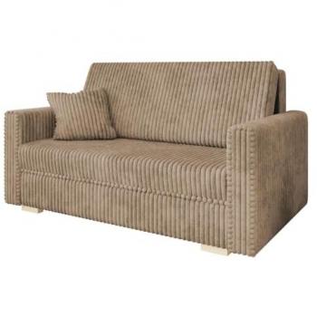 Sofá-cama Columbus 205 con caja de ropa de cama Tilia 17, dimensiones 153x85x98cm