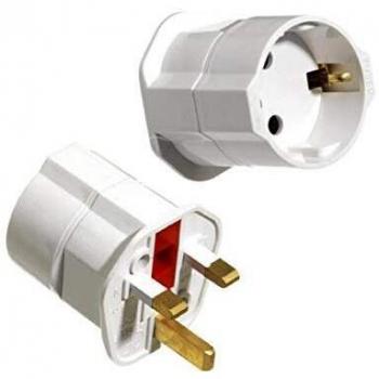 MAURER Adaptador Viaje Para Reino Unido 10/16 A. 250 V.