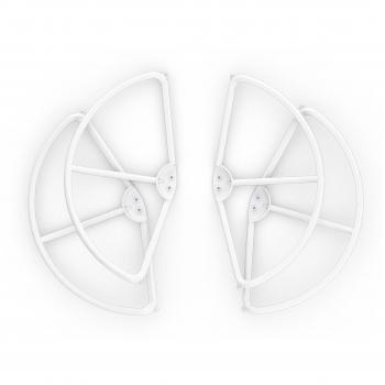 DJI Protectores del Propulsor Compatibles con DJI Phantom 1 Dron Cuadrocóptero con Antena UAV - Blancos