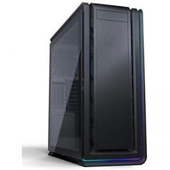 Phanteks Enthoo 719 High Performance Full-Tower – Tempered Glass, Aluminum Panels, Dual System/PSU Support, Massive Storage, Fan Hub, Digital-RGB Lighting, Black