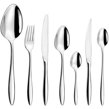 Amefa Set de Cubiertos Ariane 42 Piezas Acero Inoxidable Plata en Caja Regalo