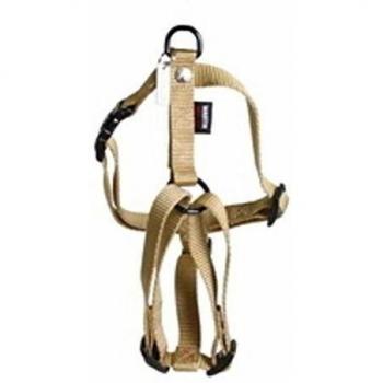 Arnés Ajustable Clásico de Nylon para Perro Martin Sellier S (50 cm) con Collar y Correa