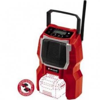Radio de obra a batería TC-RA 18 Li BT - FM Bluetooth rojo