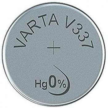 Varta 337101111 - Pila Oxido de Plata, Plateada