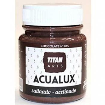 Industrias Titan. S.L 920815 - Pintura manualid. acril. 100 ml chocal. satin. acualux titan