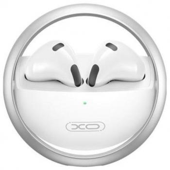 Auriculares Inalámbricos Bluetooth 5.3 X31 Zinc Gyro Blanco XO - Batería de 30mAh - Carga Rápida Tipo C - Estuche de Carga de 250mAh