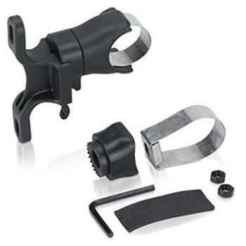 XLC 2503203505 Adaptador Universal para portabotellas, Unisex Adulto, Negro, 15 x 7.6 x 7.6 cm