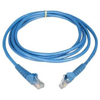 Tripp Lite N201-005-BL Cat6 Gigabit Snagless Molded (UTP) Ethernet Cable (RJ45 M/M) PoE Blue 5 ft. (1.52 m)