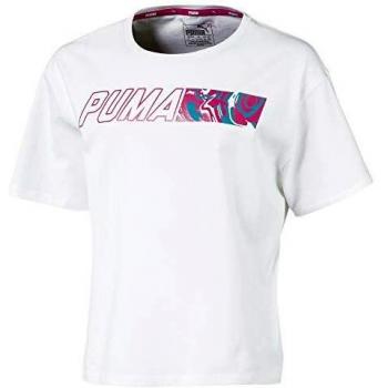 PUMA Alpha Graphic tee G Camiseta, Niñas, 2, 15-16y