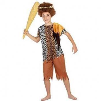 Disfraz de Cavernícola para Niños (3 piezas) 7-9 Años - Estampado de Leopardo