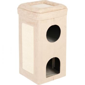 Rascador barril plegable Soft'n Scratchy para gatos - Beige