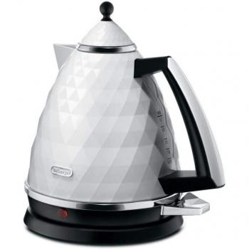 De'Longhi Brillante KBJ 2001.W Hervidor Eléctrico, 1.7 Litros, 2000W, Blanco