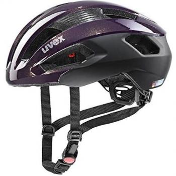 Uvex Rise CC Casco de Bicicleta, Adultos Unisex, Prestige-Black, 52-56 cm