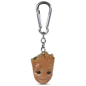 Llavero de Poliresina Cabeza Baby Groot Marvel