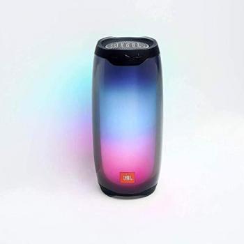 JBL Pulse 4 - Altavoz inalámbrico Bluetooth con efectos de luces y sonido a 360 grados, resistente al agua