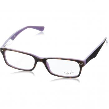 Ray-Ban 0Rx5206, Monturas de Gafas para Hombre, Top Havana On Opal Violet, 54