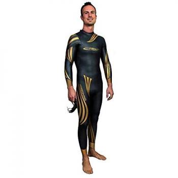 Epsealon Traje de Neopreno para Freediving Dynamic 2 mm, características: neopreno de 2 mm de grosor, diseñado para apnea y freediving, ajuste anatómico, costuras selladas, alta elasticidad y comodidad