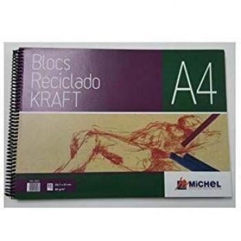 bloc papel reciclado 29,7x21