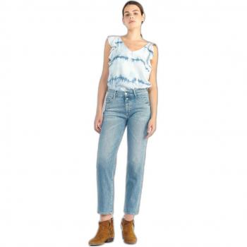 Le Temps des Cerises Women's Modern Mom Jeans 400/18 Basic Blue