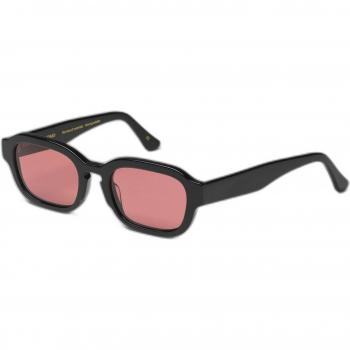 Colorful Standard 01 Deep Black Solid/Dark Pink Sunglasses