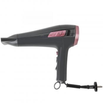 Jata JBSC1070 Secador de Pelo Profesional 2000W Motor AC Cable Retráctil 3 Velocidades 3 Temperaturas Incluye Difusor y Boquilla Concentradora