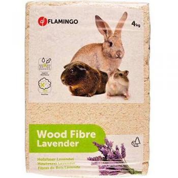Lecho de Viruta de Madera Aroma Lavanda Flamingo para roedores 4 KG