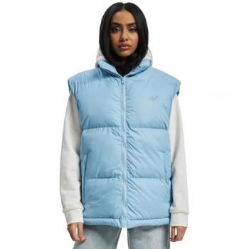 DEF Women's Blue Puffer Vest L