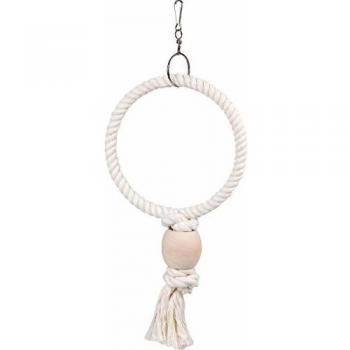 Juguete Colgante de Madera para Pájaros Flamingo KARLIE K&F Loro 3 Elementos Pesado