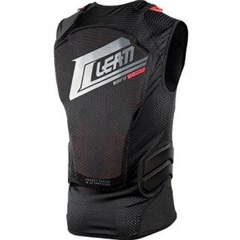 Leatt La chaqueta Back Protector 3DF es una protección dorsal suave de niveles y está totalmente dedicada a la práctica de la bicicleta de montaña unisex adulto, negro, XXL 184-196 cm