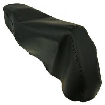 Funda de asiento negro para Yamaha Jog 50 R/RR, MBK Mach G
