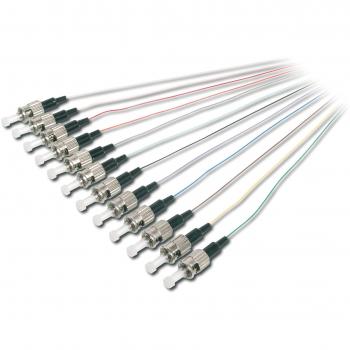 DIGITUS - Cable Espiral en Bloque, de Colores ST Simplex OM3