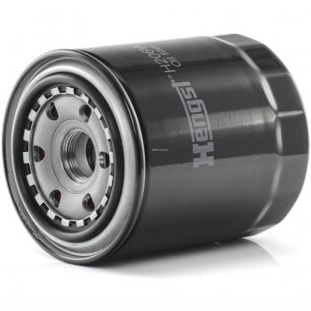 Filtro de aceite Hengst H206W con características de alta eficiencia en filtración, diseño optimizado para motores FORD, construcción duradera y resistente a altas temperaturas