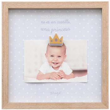 Marco de fotos Mr. Wonderful: Nuestra casa no es un castillo, pero aquí vive una princesa