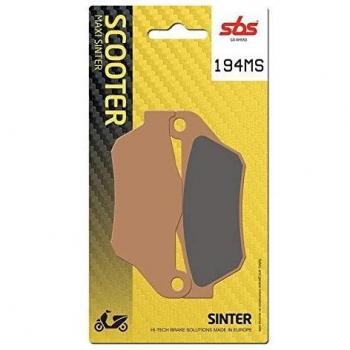 Pastillas de Freno Sinterizadas SBS 194MS para Scooter y Moto, Unisex-Adult, Tamaño Único