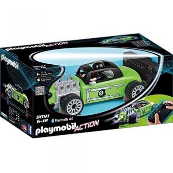 PLAYMOBIL- Racer Rock & Roll RC, Color Verde/Negro